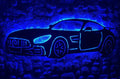 AMG LED Wood Wall Art