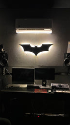 Bat Symbol MDF Wall Art fan-inspired MDF wall art by BYMS product photo 5