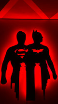 Batman v Superman MDF Wall Art fan-inspired MDF wall art by BYMS