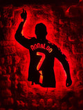 Ronaldo LED Wood Wall Art