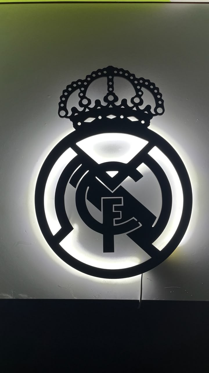 Real Madrid MDF Wall Art fan-inspired MDF wall art by BYMS