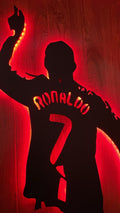 Ronaldo MDF Wall Art fan-inspired MDF wall art by BYMS