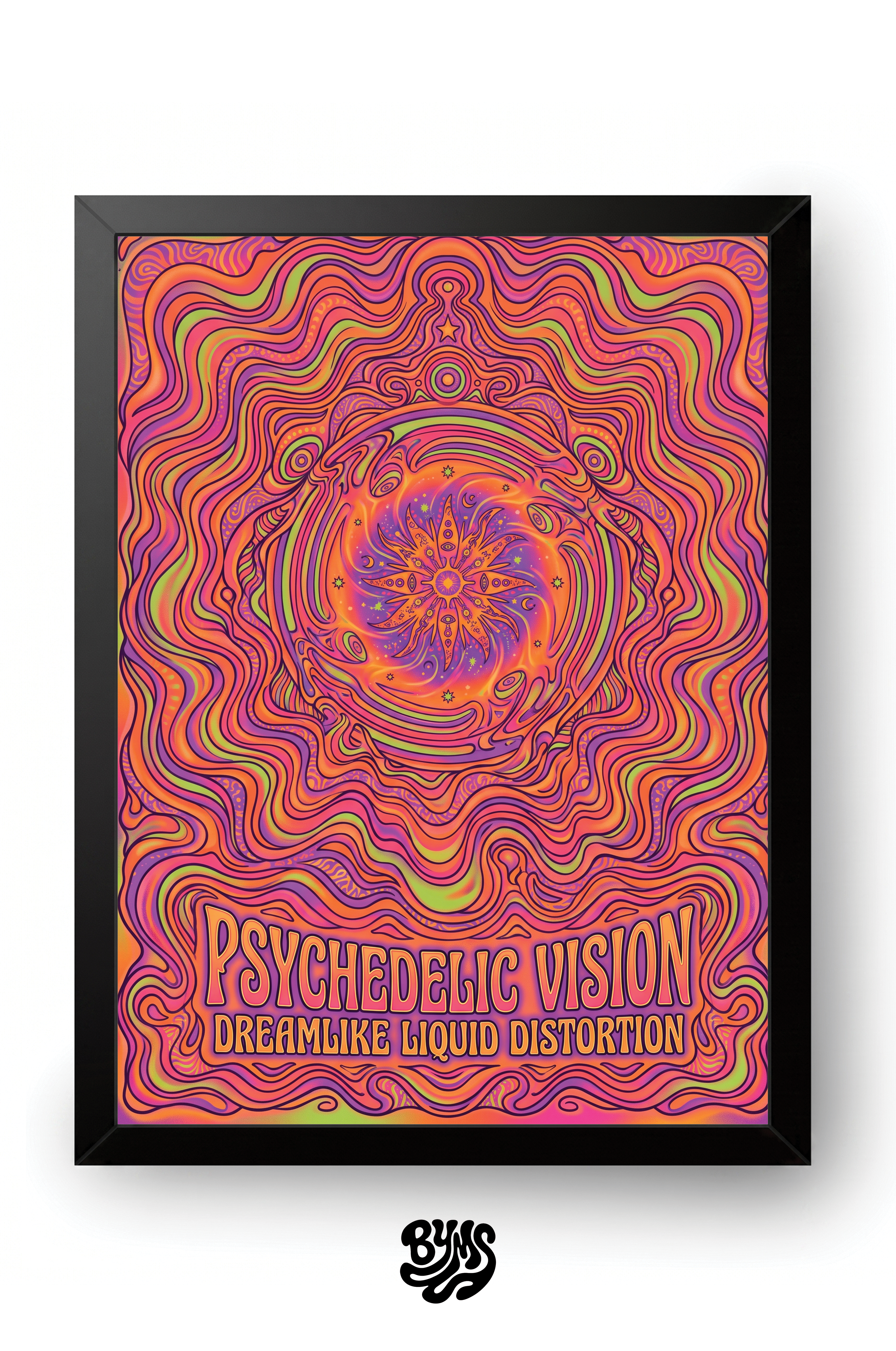 Psychedelic Vision Frame