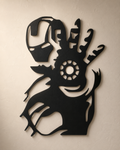 Ironman MDF Wall Art fan-inspired MDF wall art by BYMS