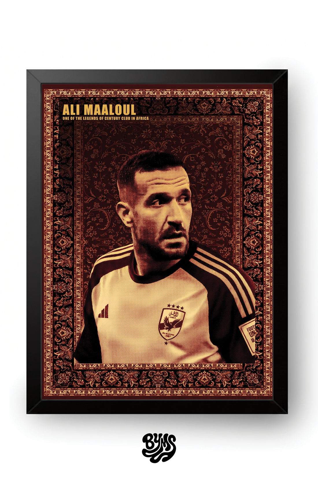 Ali Maaloul Tapestry Frame framed wall art by BYMS